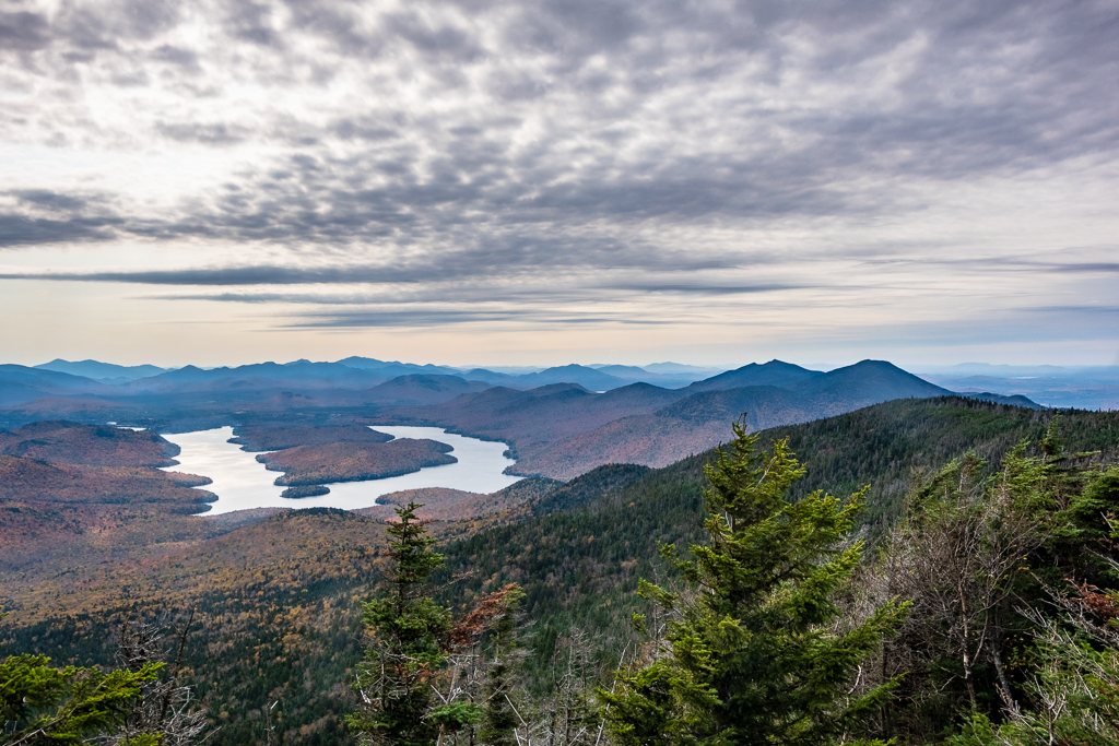 Lake Placid from Whiteface Summit