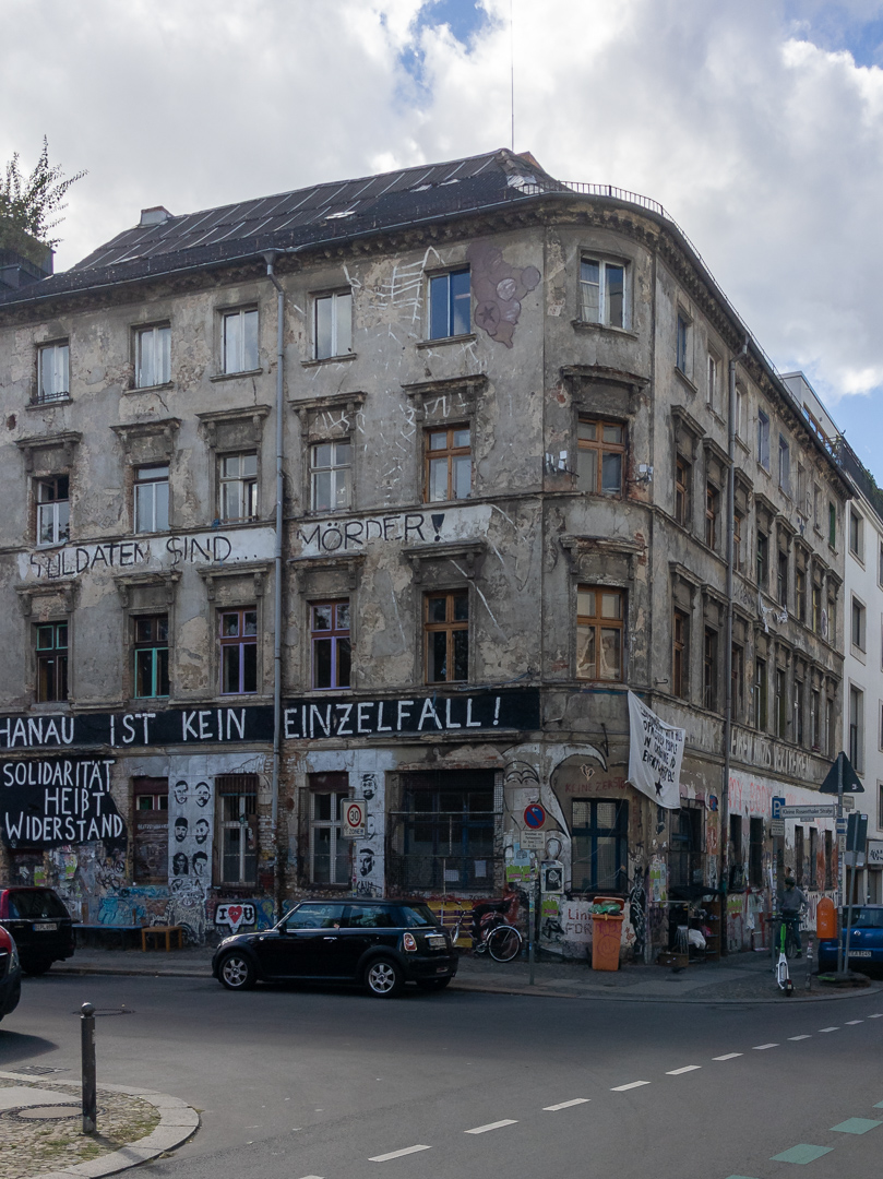 Linienstraße 206 - one of the last remaining squats