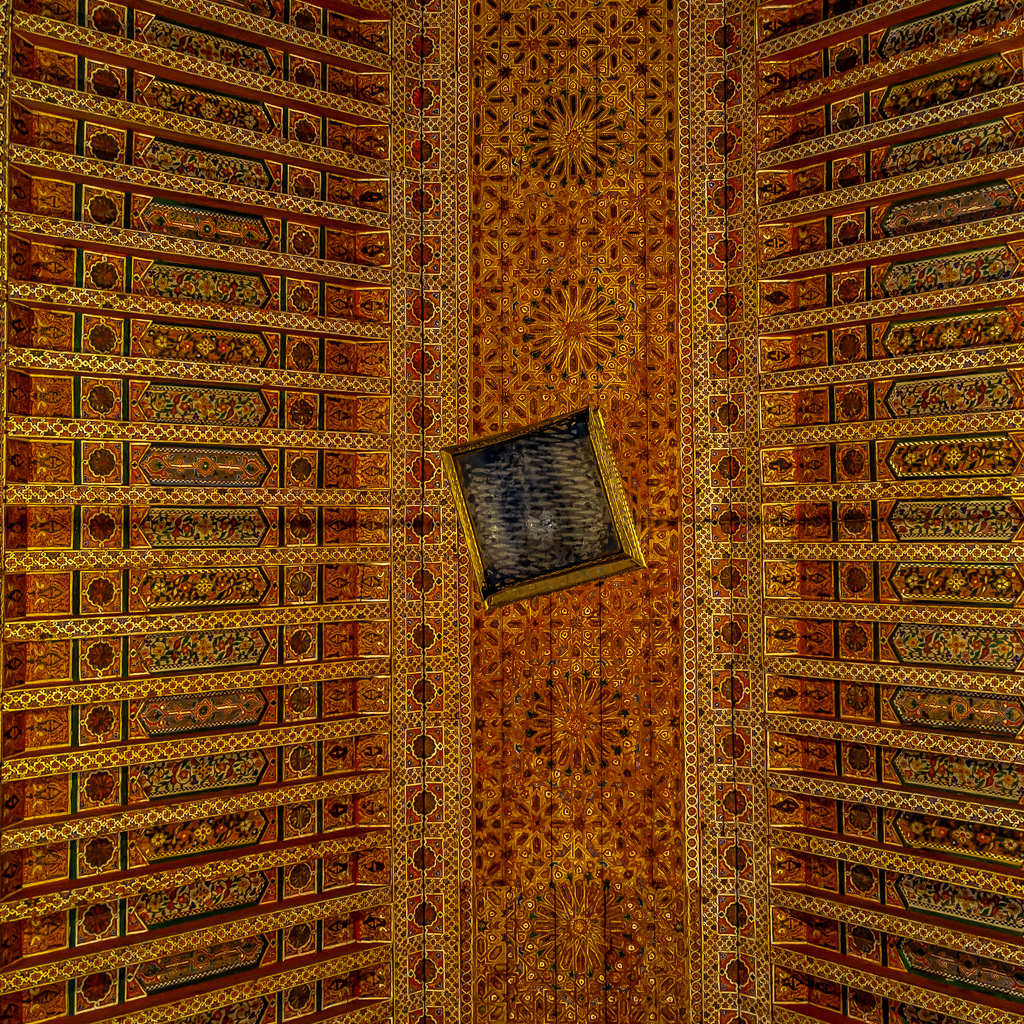 Ceiling, Bahia Palace